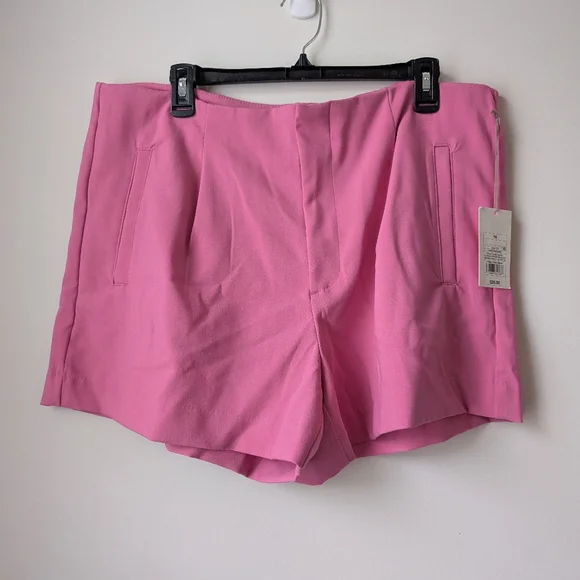 A New Day High Waist Pink Shorts - Picture 3 of 9